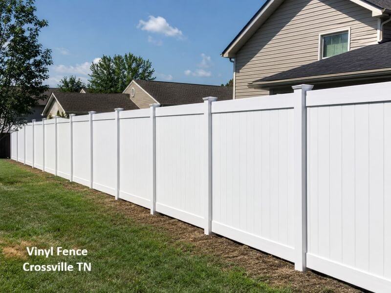 Vinyl Fence in Crossville TN