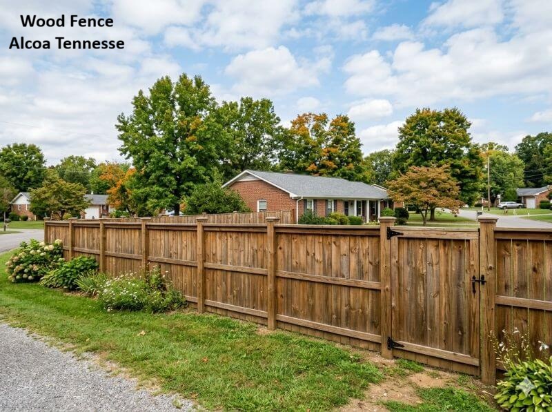 Wood Fence Alcoa Tennessee