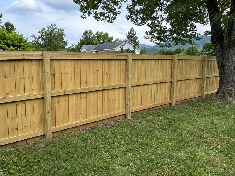 Wood Fence in Knoxville TN